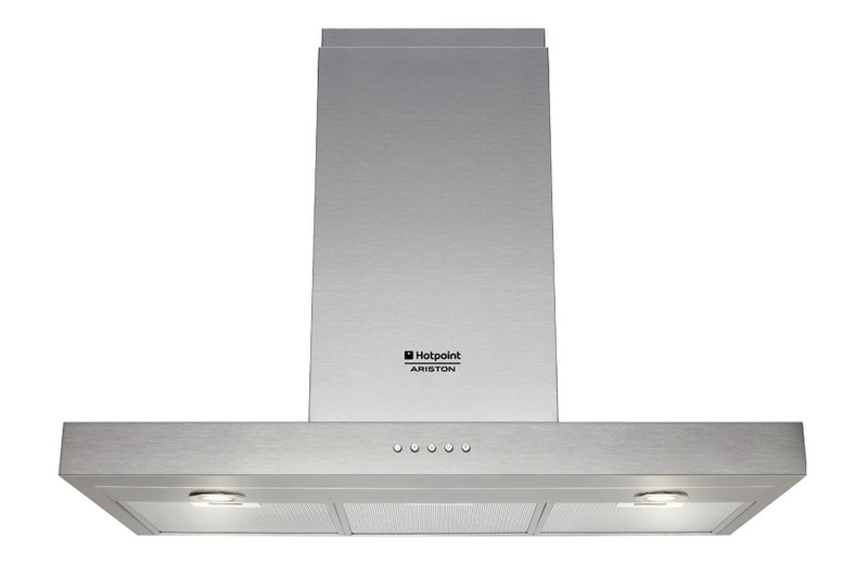 Hotpoint HNB 9.5S AM X/HA Wall-mounted 490m³/h Stainless steel cooker hood