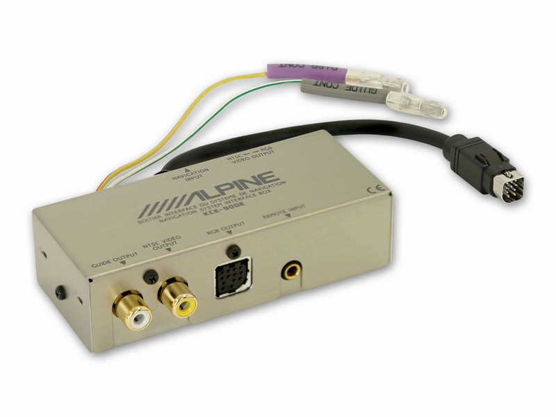 Alpine KCE-900E Коричневый адаптер для видео кабеля