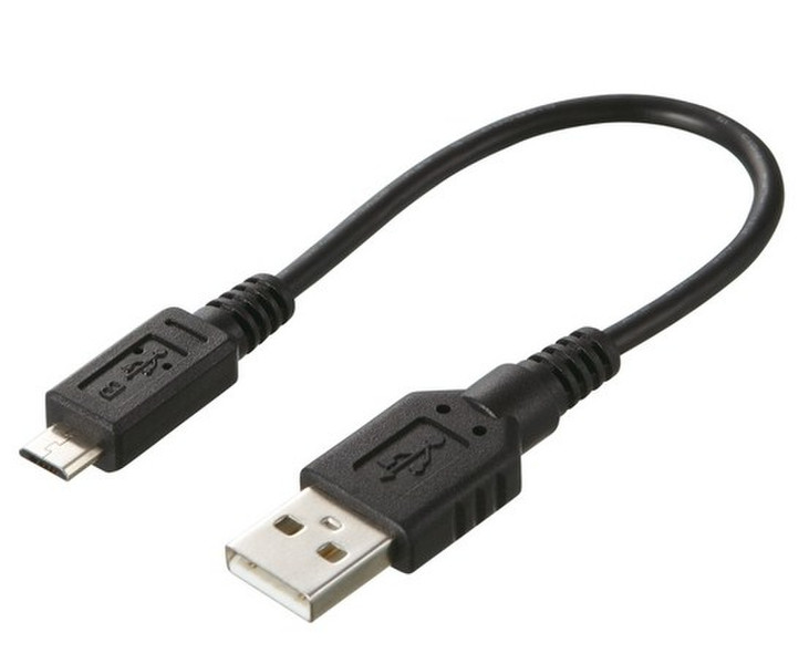 Alpine KCU-230NK 2m USB A Micro USB B Black mobile phone cable