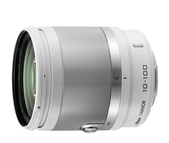 Nikon 1 NIKKOR 10-100mm f/4.0-5.6 VR MILC Tele zoom lens White