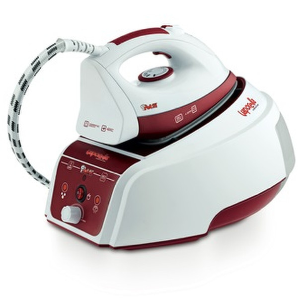 Polti VAPORELLA Forever 630 0.7L Aluminium soleplate Red,White steam ironing station