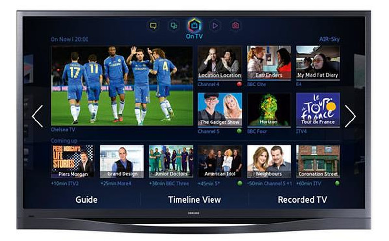 Samsung F8500 64Zoll Full HD 3D Smart-TV WLAN Schwarz Plasma-Fernseher