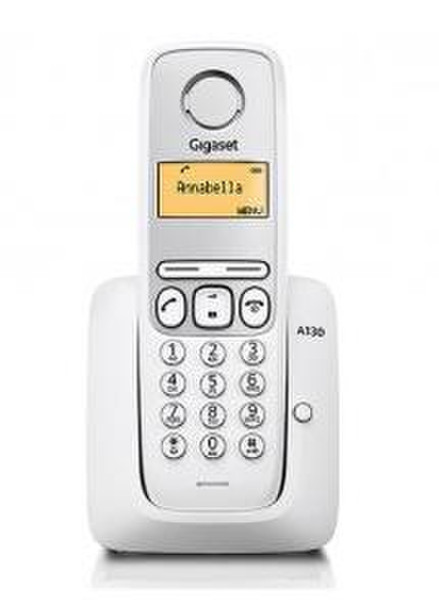 Gigaset A130 DECT Caller ID White