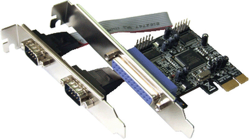 Dawicontrol DC-9112 PCIe Internal Parallel,Serial interface cards/adapter