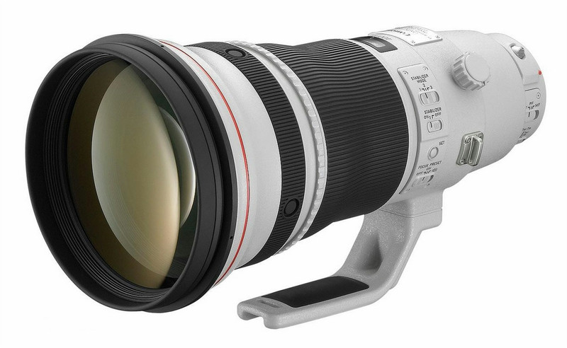 Canon EF 400mm f/2.8L IS II USM SLR Telephoto lens Black,White