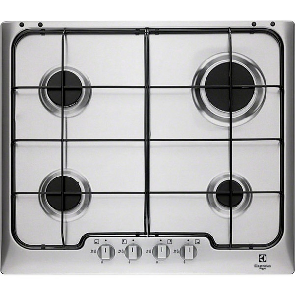 Electrolux PX640XV built-in Gas Silver,Stainless steel hob