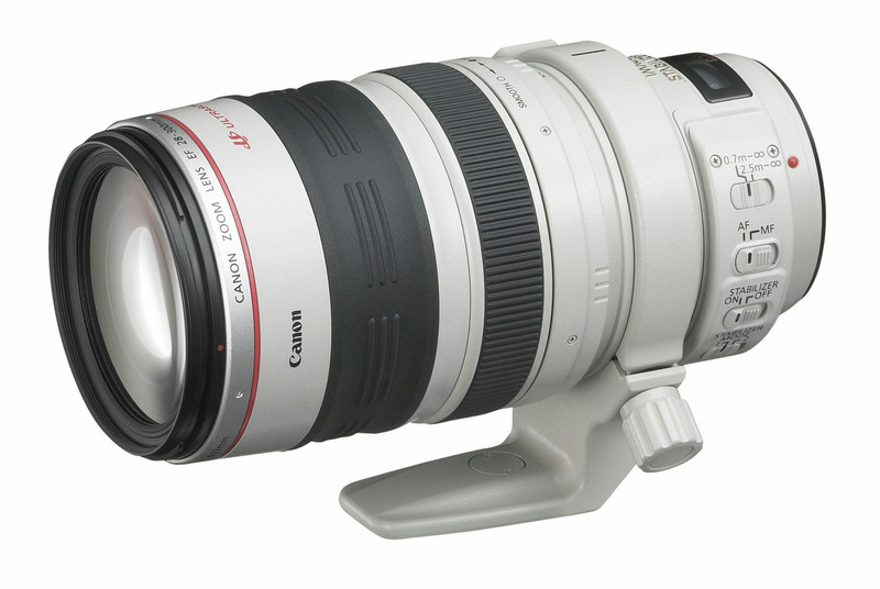 Canon EF 28-300mm f/3.5-5.6L IS USM SLR Tele zoom lens Black,White