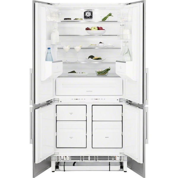 Electrolux FI5004NXA+ Built-in 434L A+ Stainless steel side-by-side refrigerator
