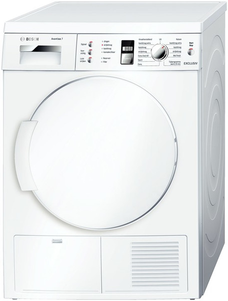 Bosch WTE84383NL Freistehend Frontlader 7kg B Weiß Wäschetrockner