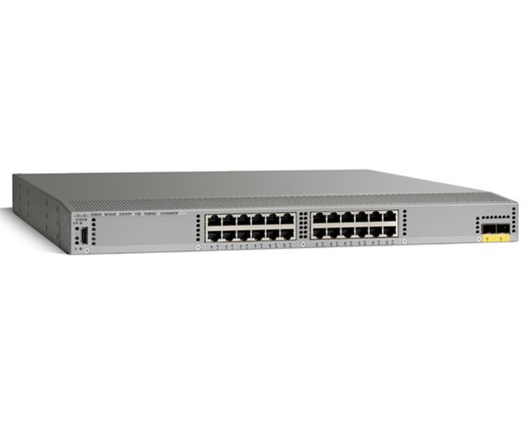 Cisco Nexus 2224TP 10,100,1000Мбит/с Серый