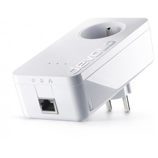 Devolo dLAN 650+ 600Mbit/s Ethernet LAN White 1pc(s) PowerLine network adapter