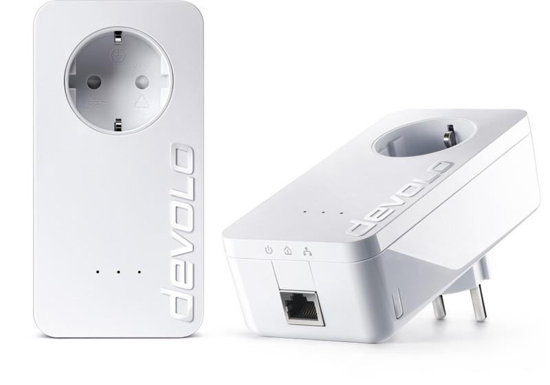 Devolo dLAN 650+ 600Mbit/s Ethernet LAN White 2pc(s) PowerLine network adapter