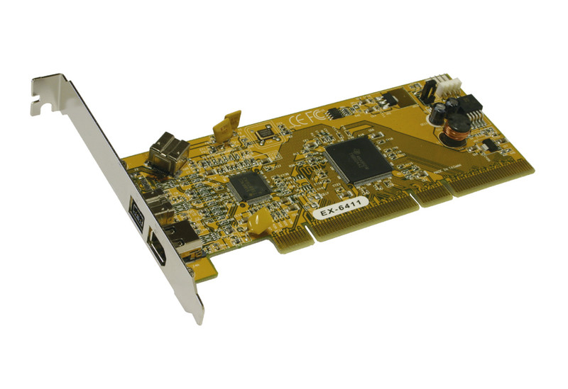 EXSYS FireWire 1394B PCI Karte interface cards/adapter