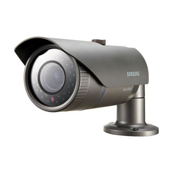 Samsung SNO-5080R IP security camera В помещении и на открытом воздухе Пуля Черный, Серый камера видеонаблюдения