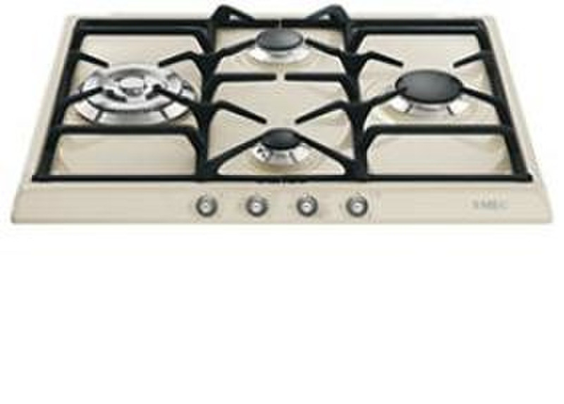 Smeg SR764PS Eingebaut Gas Beige Kochfeld