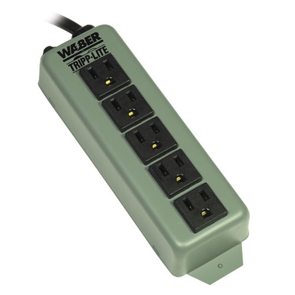 Tripp Lite 602 5AC outlet(s) 120V 1.8m Grey surge protector