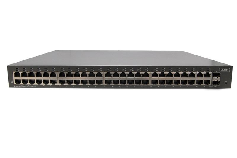 Digitus DN-60051 Managed L2+ Black network switch