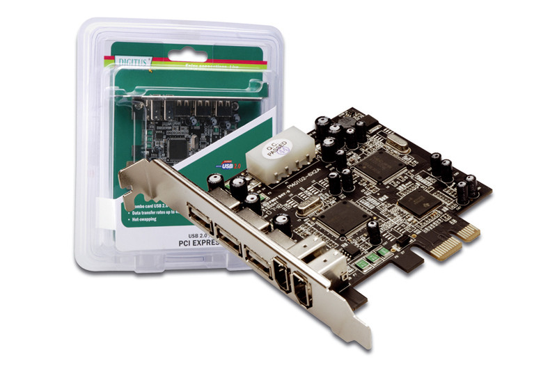 Digitus PCIe interface card interface cards/adapter