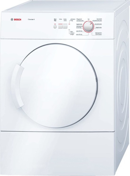 Bosch WTA74101 freestanding Front-load 6kg C White tumble dryer