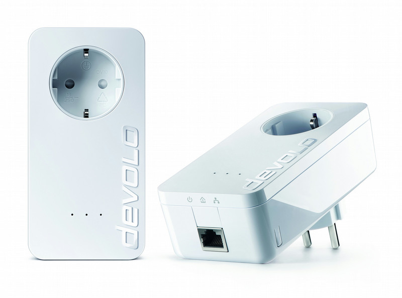 Devolo dLAN 650+ 600Мбит/с Подключение Ethernet Белый PowerLine network adapter