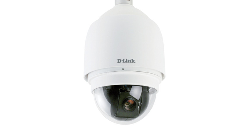 D-Link DCS-6915/E IP security camera Вне помещения Dome Белый камера видеонаблюдения