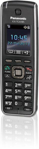 Panasonic KX-TCA185 DECT telephone handset Schwarz