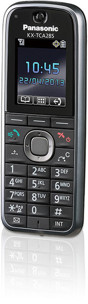 Panasonic KX-TCA285 DECT telephone handset Schwarz