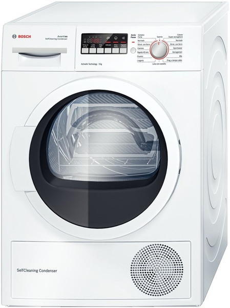 Bosch WTW86269IT freestanding Front-load 9kg A++ White tumble dryer