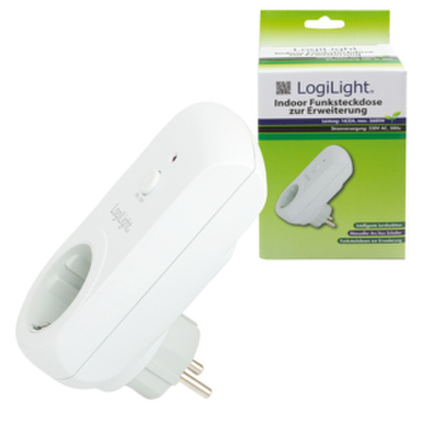 LogiLink EC0005 White socket-outlet