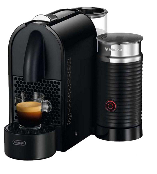 DeLonghi Umilk EN 210.BAE freestanding Semi-auto Pod coffee machine 0.8L 12cups Black