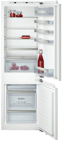 Neff KI6863F30 Built-in 194L 74L A++ White fridge-freezer