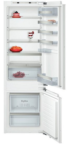 Neff KI6873F30 Built-in 211L 61L A++ White fridge-freezer