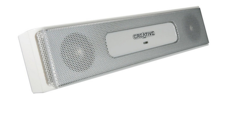 Creative Labs TravelSound Notebook 500 Stereo 2.8W White