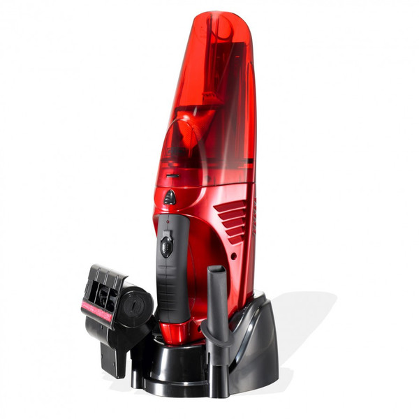 BEEM Bi-Turbo Accustar Bagless Red handheld vacuum