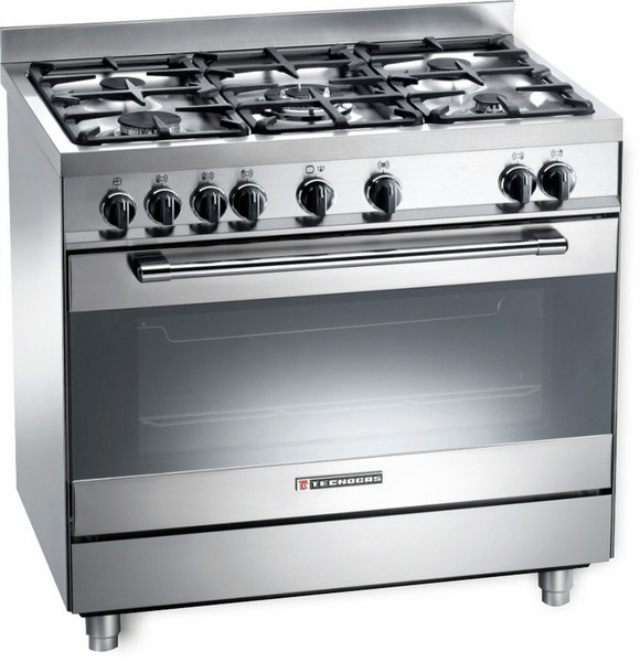 ROMMER PTV998XS Freestanding cooker Gas Stainless steel