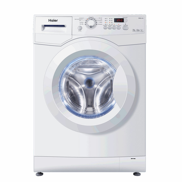 Haier HW60-1279 freestanding Front-load 6kg 1200RPM A+ White washing machine