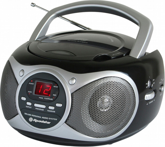 Roadstar CDR4130 Analog 1.6W Black CD radio