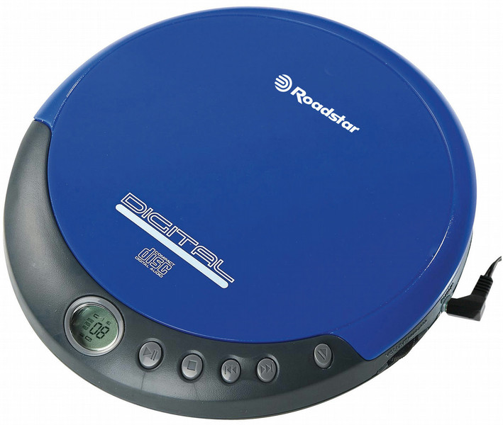 Roadstar PCD-290CD Portable CD player Blau