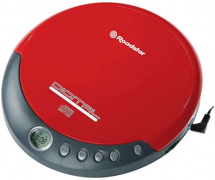 Roadstar PCD-290CD Portable CD player Красный