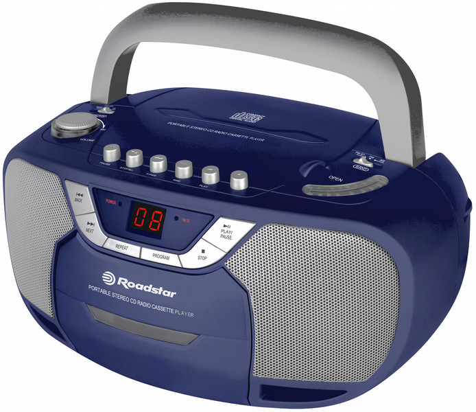 Roadstar RCR-4625CD Analog 1.2W Blue CD radio