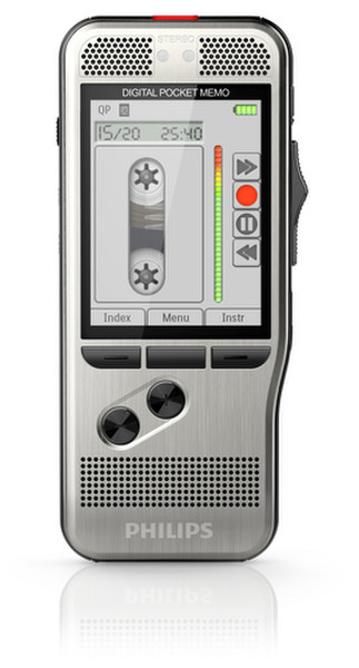 Philips DPM 7200 Flash card Stainless steel dictaphone