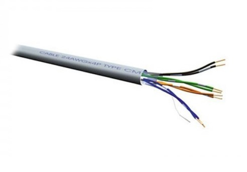 Adj 310-00006 305м Cat6 U/UTP (UTP) Cеребряный сетевой кабель
