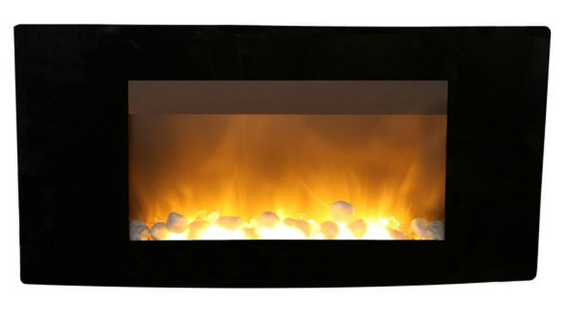 Ardes 371 Wall-mountable fireplace Electric Black fireplace