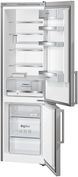 Bosch KGV39EI31 freestanding 250L 94L A++ Stainless steel fridge-freezer
