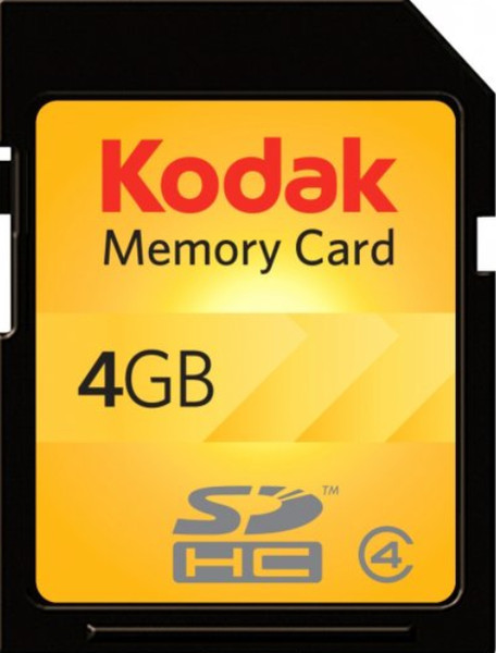 Kodak 4GB SDHC 4ГБ SDHC Class 4 карта памяти