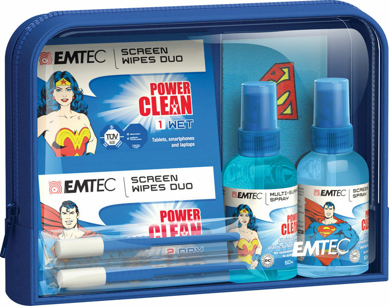 Emtec ECCLTRAVELKIT Pump spray 100ml equipment cleansing kit