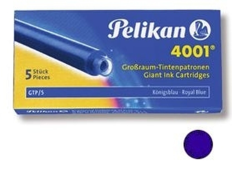 Pelikan GTP/5 Königsblau Синий 5шт pen refill