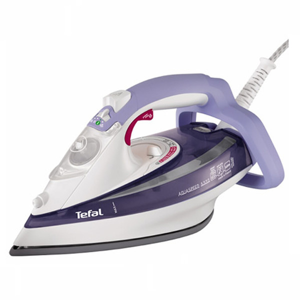 Tefal FV5332 Dry & Steam iron 2400Вт Фиолетовый, Белый утюг