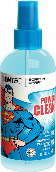 Emtec ECCLSPRSCR Pump spray 250ml equipment cleansing kit