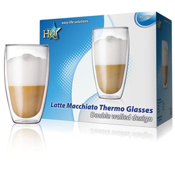 HQ Latte-Macchiato Thermoglasses 2шт